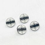 Metal Snap Buttons For Men's Saudi Thobe - 2206