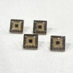 Metal Snap Buttons For Men's Saudi Thobe - 2209