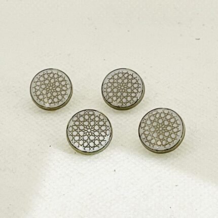 Metal Snap Buttons For Men's Saudi Thobe - 2306